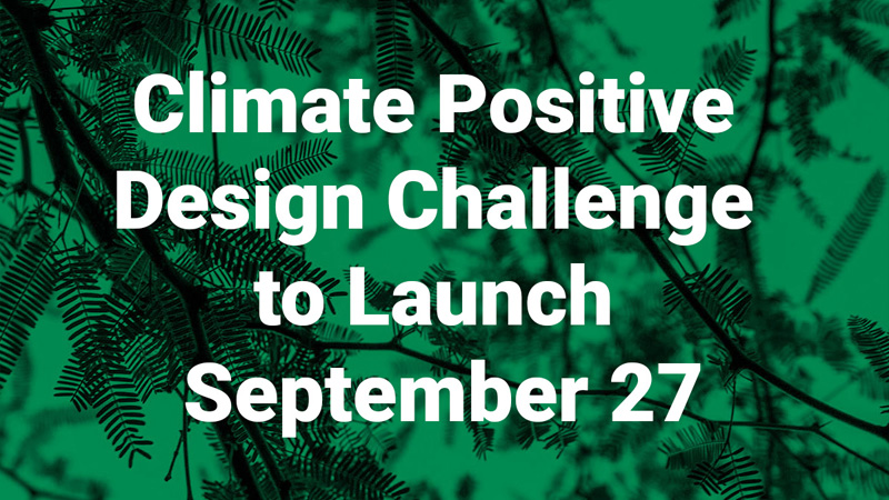 Climate Positive Design Pre Launch