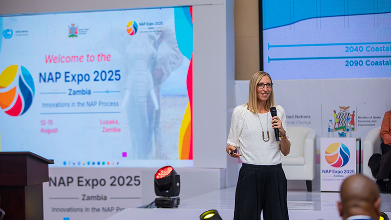 Pamela Conrad Keynote at UN NAP Expo Zambia 2025 + Workshop